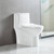Blossom Modern Oval Toilets 12" Roughing 26" H x 14-3/8" W x 26-5/8" D - T9 02