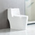 Blossom Modern Oval Toilets 12" Roughing 26-7/16" H x 15-1/2 W x 28-5/8" D - T9 05