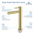 Blossom Single Handle Lavatory Faucet - Brush Gold - F01 117 06