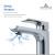 Blossom Single Handle Lavatory Faucet - Chrome - F01 120 01