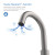Blossom Wide Spread Lavatory Faucet with Pop Up Waste - Brush Nickel - KBF1016BN