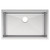 Whitehaus 30" Undermount Single Bowl 16 Gauge Brushed Stainless Steel Workstation Sink With Accessories - WHSW3019