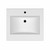 Whitehaus 25" Countertop Vanity Sink with Integrated Rectangular Bowl, Single Faucet Drilling and Overflow - WHCS2522-1H