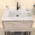 Whitehaus 31" Countertop Vanity Sink with Integrated Rectangular Bowl, Single Faucet Drilling and Overflow - WHCS3122-1H