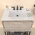 Whitehaus 31" Countertop Vanity Sink with Integrated Rectangular Bowl, Widespread Faucet Drilling and Overflow - WHCS3122-3H