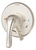 Symmons Origins Shower Valve Trim, Satin Nickel - S-9600-PLR-TRM-STN