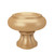 Atlas Lanehurst 1 1/4 Inch Warm Brass Door Knob, A6011-WB