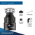 InSinkErator Badger 5 Garbage Disposal 1/2 HP - 80926-ISE