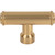 Top Knobs Lavington T-Knob 2 1/4 Inch, Honey Bronze - TK3412HB