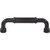Top Knobs Lavington 3 3/4" Center to Center Door Pull, Flat Black - TK3413BLK