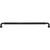 Top Knobs Lavington 12" Center to Center Door Pull, Flat Black - TK3418BLK