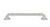 Top Knobs Califon 18" Center to Center Appliance Pull, Brushed Satin Nickel - TK3318BSN