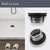 Dreamline DN09X02R04 SlimLine 2 inch Round Shower Drain, Brushed Nickel