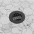 Dreamline DN09X02R09 SlimLine 2 inch Round Shower Drain, Matte Black