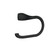 Gerber Gilde Towel Ring, Satin Black - D445064BS