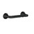 Gerber Windley 2 Post Toilet Paper Holder, Satin Black - D447560BS
