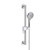 Gerber SteadyStyle Accented Round ADA Grab Bar/ Slide Bar Assembly with Octette 8 Function Hand Shower 1.5gpm, Chrome - D462524
