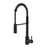 Gerber The Foodie Single Handle Pre-Rinse Pull-Down Kitchen Faucet 1.75gpm, Satin Black - D451388BS