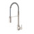 Gerber The Foodie Single Handle Pre-Rinse Pull-Down Kitchen Faucet 1.75gpm, Stainless Steel - D451388SS