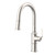 Gerber Kinzie Single Handle Pull-Down Kitchen Faucet w/ Snapback Retraction 1.75gpm, Polished Nickel - D454437PN