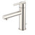 Gerber Parma Single Handle Lavatory Faucet Straight Spout w/ Metal Pop-Up Drain 1.2gpm, Polished Nickel - D224258PN