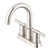 Gerber Parma Two Handle Centerset Lavatory Faucet w/ Metal Touch-Down Drain 1.2gpm, Polished Nickel - D307058PN