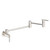 Gerber Parma Wall Mount Pot Filler Faucet  2.2gpm, Polished Nickel - D205058PN