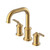 Gerber Kinzie Two Handle Roman Tub Faucet Trim Kit w/out Spray, Brushed Bronze - D300937BBT