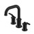 Gerber Kinzie Two Handle Roman Tub Faucet Trim Kit w/out Spray, Satin Black - D300937BST