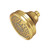 Symmons Braston 4" HydroMersion Single-Function Showerhead, Brushed Bronze - 582SHBBZ