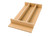Rev-A-Shelf 10-1/4" x 19-1/2" Natural Maple Right Size Utensil Drawer Insert - 4WUT-15SH-1