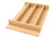 Rev-A-Shelf 13-1/4" x 19-1/2" Natural Maple Right Size Utensil Drawer Insert - 4WUT-18SH-1