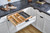 Rev-A-Shelf 16" Black Foil Wrap Insert w/ Sliding Cutting Blade - 4FWI-16-18-1