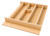 Rev-A-Shelf 16-1/4" x 19-1/2" Natural Maple Right Size Utensil Drawer Insert - 4WUT-21SH-1