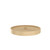 Rev-A-Shelf 18" Almond Lazy Daisy Polymer Full-Circle 1-Shelf Lazy Susan w/Bottom-Mount Hardware for Corner Wall Cabinets - LD-2061-18BM-15-1