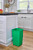 Rev-A-Shelf 27 qt. Green Polymer Replacement Waste Container for Rev-A-Shelf® Pullouts - RV-1024-19-52