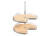 Rev-A-Shelf 28" Maple Solid Bottom 2-Shelf Kidney-Shaped Lazy Susan for Corner Base Cabinet - 53472-28MP-1