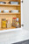 Rev-A-Shelf 5" Single-Tier Wide Wire Wall Upright Pullout - 5WU1-5W1-1