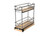 Rev-A-Shelf 5" Two-Tier Wide Wire Wall Upright Pullout - 5WU2-5W1-1