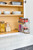 Rev-A-Shelf 5" Two-Tier Wide Wire Wall Upright Pullout - 5WU2-5W1-1
