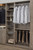 Rev-A-Shelf Adjustable and Trim-to-Fit Pull Down Closet Rod for Custom Closet Systems - CPDRSL-48SC