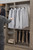 Rev-A-Shelf Adjustable and Trim-to-Fit Pull Down Closet Rod for Custom Closet Systems - CPDRSL-48SC