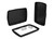 Rev-A-Shelf Black Polymer Bi-Directional Lid for Rev-A-Shelf® 32 qt. Waste Containers - RV-32-LID-18-1