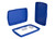 Rev-A-Shelf Blue Polymer Bi-Directional Lid for Rev-A-Shelf® 32 qt. Waste Containers - RV-32-LID-22-1