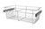 Rev-A-Shelf Chrome 30" Wire Pullout Basket for 16" Deep Closet - 11" H - CB-301611CR-1