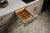 Rev-A-Shelf Craftsman Collection 13-1/4" X 19-1/2" Solid Maple Utensil Drawer Insert w/ Black Accents - 4WUTCC-18MB-1