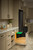 Rev-A-Shelf Craftsman Collection Double Black 35 Qt. Solid Maple Bottom Mount Pullout Waste Container w/ Black Accents, (2) Lids and BLUM Soft-Close Slides for 18" Base Cabinets - 4WCCC-1835DM-218MB