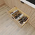Rev-A-Shelf Craftsman Collection Solid Maple Adjustable Deep Drawer Divider Insert w/ Black Accents for 33"-36" Base Cabinet Drawers - 4WDIVCC-36MB-1