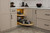 Rev-A-Shelf Craftsman Collection Solid Maple Two-Tier Girasolo w/ Soft-Close and Black Accents for 15" Left Opening/Blind Right Corner Cabinets - 487CC-15-LMB
