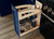 Rev-A-Shelf Craftsman Collection Solid Maple Utensil Pullout Organizer w/ Black Accents and BLUM Soft-Close Slides for 12" Base Cabinets - 448UTCC-BCSC-8MB
